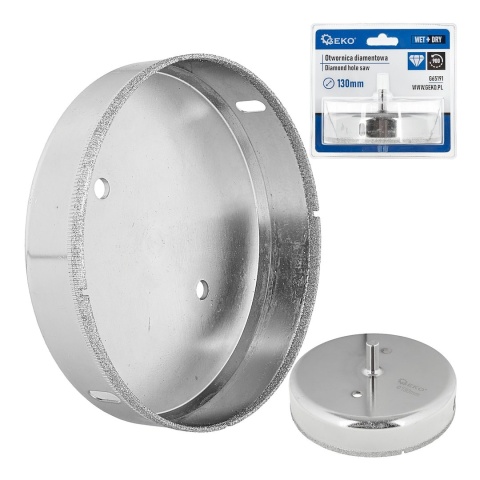 Wiertło koronowe diamentowe do gresu 130mm (25)