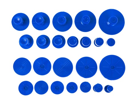 Zestaw narzędzi do usuwania wgnieceń PDR z młotkiem bezwładnościowym 19el. (15)