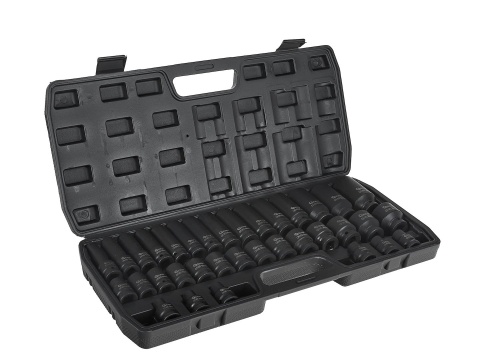 Zestaw nasadek udarowych długich i krótkich 1/2" 8-32mm 35szt.(5)