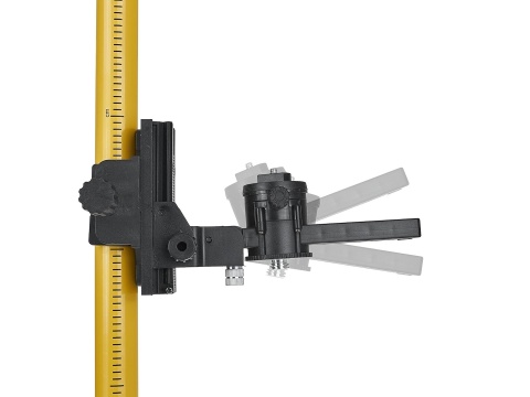 Kolumna rozporowa teleskopowa do lasera 420cm + adapter do skosów (8)