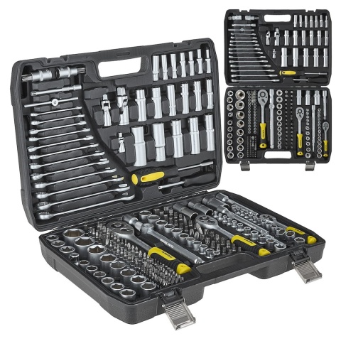 Kpl. kluczy nas. 216el. 1/4", 3/8" & 1/2" (2)