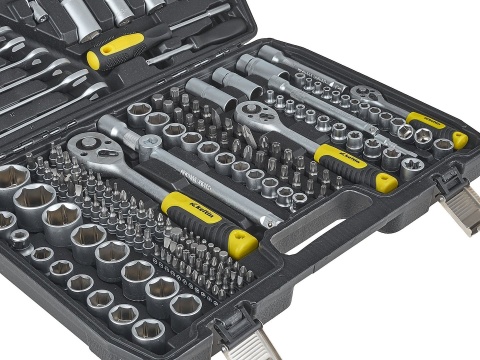 Kpl. kluczy nas. 216el. 1/4", 3/8" & 1/2" (2)