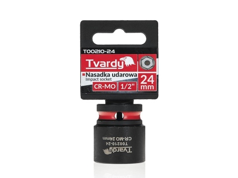 Nasadka udarowa 1/2" 6-kąt 24mm CR-MO (10/100)