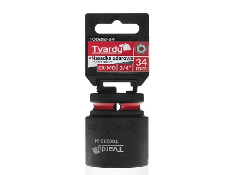 Nasadka udarowa 3/4" 6-kąt 34mm CR-MO (4/20)