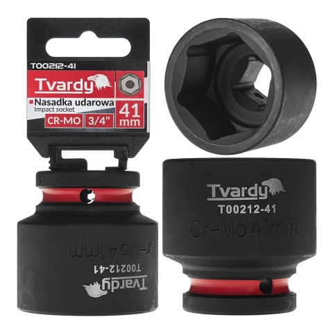 Nasadka udarowa 3/4" 6-kąt 41mm CR-MO (4/16)