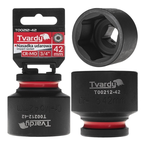 Nasadka udarowa 3/4" 6-kąt 42mm CR-MO (4/16)