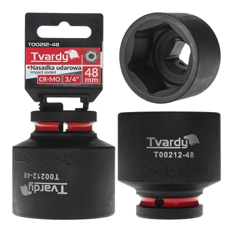 Nasadka udarowa 3/4" 6-kąt 48mm CR-MO (4/16)