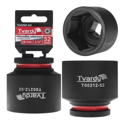 Nasadka udarowa 3/4" 6-kąt 52mm CR-MO (4/16)