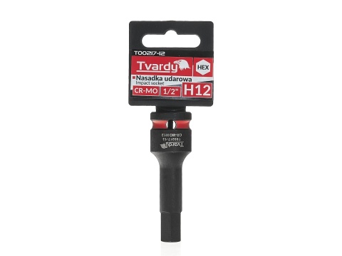 Nasadka udarowa HEX 1/2" H12 CR-MO (10/100)