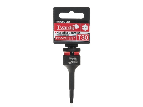 Nasadka udarowa TORX 1/2" T30 CR-MO (10/100)