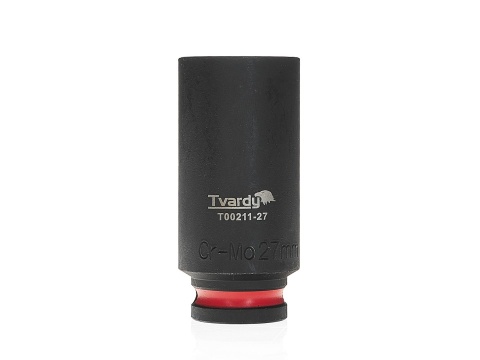 Nasadka udarowa długa 1/2" 6-kąt 27mm CR-MO (6/36)