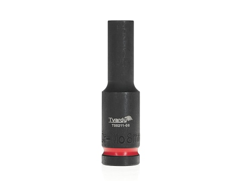 Nasadka udarowa długa 1/2" 6-kąt 8mm CR-MO (6/72)