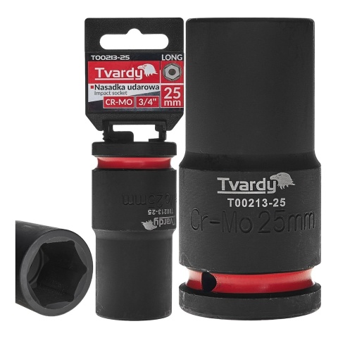 Nasadka udarowa długa 3/4" 6-kąt 25mm CR-MO (1/20)