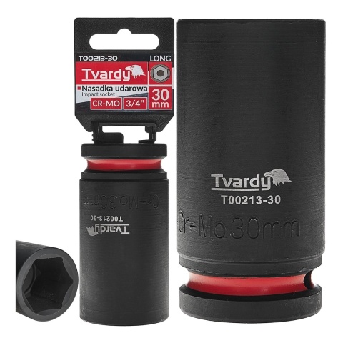 Nasadka udarowa długa 3/4" 6-kąt 30mm CR-MO (1/20)