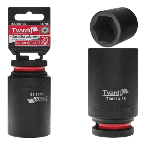 Nasadka udarowa długa 3/4" 6-kąt 35mm CR-MO (1/20)