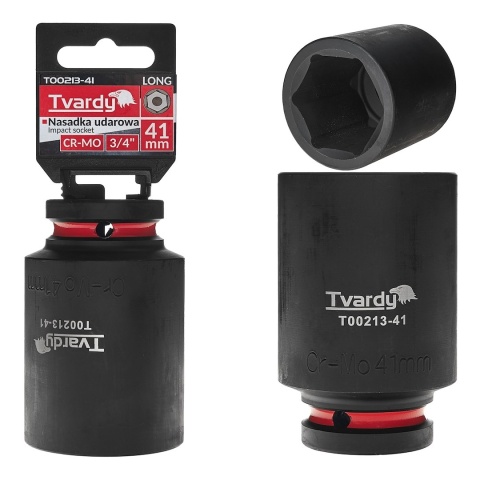 Nasadka udarowa długa 3/4" 6-kąt 41mm CR-MO (1/20)