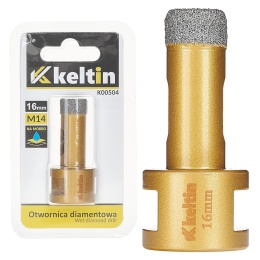Otwornica diamentowa do gresu 16mm M14 (100)