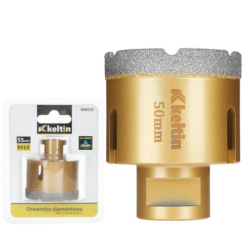 Otwornica diamentowa do gresu 55mm M14 (50)
