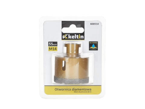 Otwornica diamentowa do gresu 55mm M14 (50)