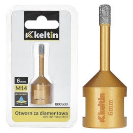 Otwornica diamentowa do gresu 6mm M14 (100)