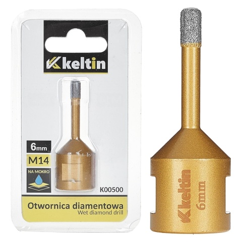 Otwornica diamentowa do gresu 6mm M14 (100)
