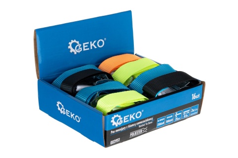 Pas mocujący z klamrą samozaciskową 25mmx0,5m 250kg (16/320)