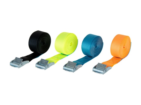 Pas mocujący z klamrą samozaciskową 25mmx4m 250kg (16/160)