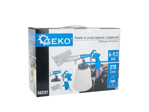 Pistolet do prania tapicerki z adapterami - odkurzacz (10)