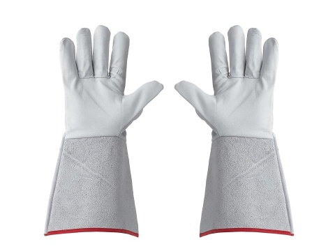 Rękawice spawalnicze skórzane długie Kozia skóra (12/48)