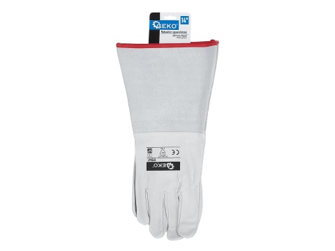 Rękawice spawalnicze skórzane długie Kozia skóra (12/48)