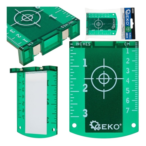 Tarcza celownicza z magnesem do lasera - zielona (10/500)