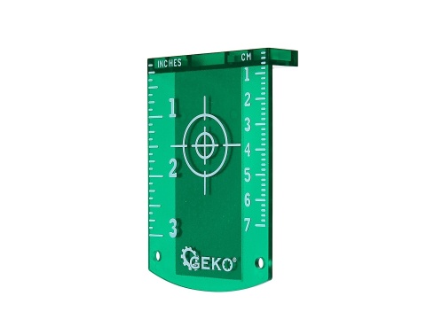 Tarcza celownicza z magnesem do lasera - zielona (10/500)