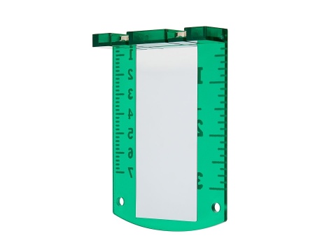 Tarcza celownicza z magnesem do lasera - zielona (10/500)