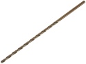 Wiertło złote do metalu długie 5.0 x 195mm HSS DIN1869 (50/200)