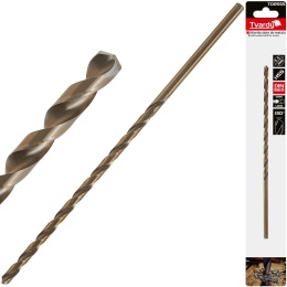 Wiertło złote do metalu długie 5.5 x 205mm HSS DIN1869 (50/100/200)