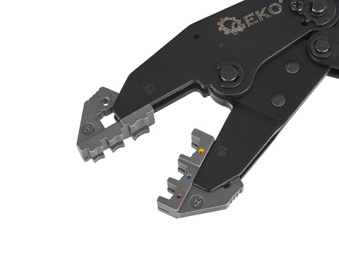 Zaciskarka do końcówek konektorowych kabli + kpl. 5 matryc (5)