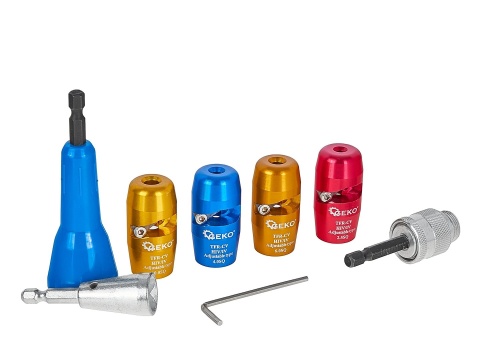 Zestaw do ściągania izolacji i skręcania przewodów na wkrętarkę (20)