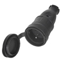 Gniazdo gumowe z klapką 16A IP44 (120)