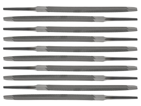 Pilnik trójkątny 100mm - box 10szt (bez oprawy)