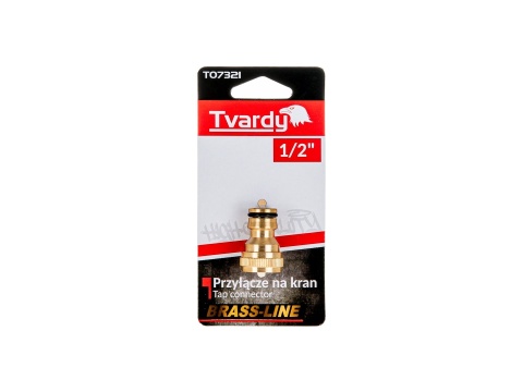 Przyłącze na kran 1/2" BRASS-LINE (10/80)