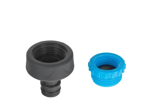 Przyłącze na kran 3/4" z redukcją 1/2" SKY-LINE - kartonik wystawowy (30/240)