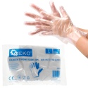 Rękawiczki ochronne foliowe HDPE 100szt. (100)