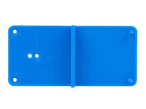 Szablon do montażu zawiasów puszkowych z frezem regulowanym 35mm (50)