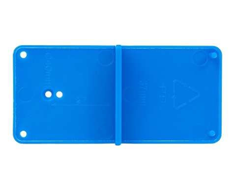 Szablon do montażu zawiasów puszkowych z frezem regulowanym 35mm (50)