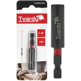 Uchwyt udarowy magnetyczny do bitów 1/4