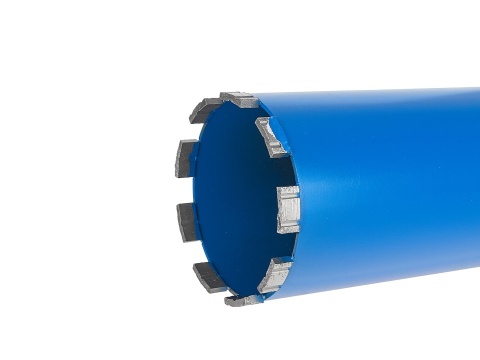 Wiertło diamentowe koronowe do wiertnicy na sucho i mokro 102x10x450mm 9T 1.1/4" (5)