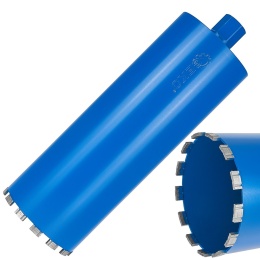 Wiertło diamentowe koronowe do wiertnicy na sucho i mokro 152x10x450mm 13T 1.1/4