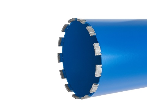 Wiertło diamentowe koronowe do wiertnicy na sucho i mokro 152x10x450mm 13T 1.1/4" (2)