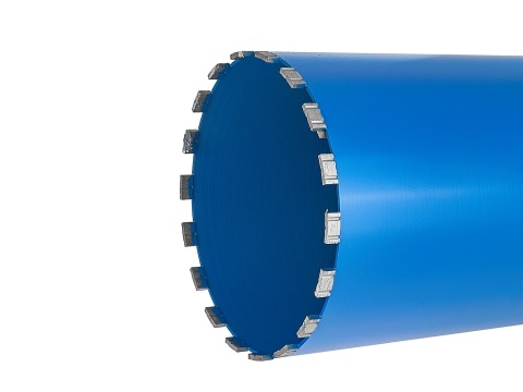 Wiertło diamentowe koronowe do wiertnicy na sucho i mokro 227x10x450mm 18T 1.1/4" (1)