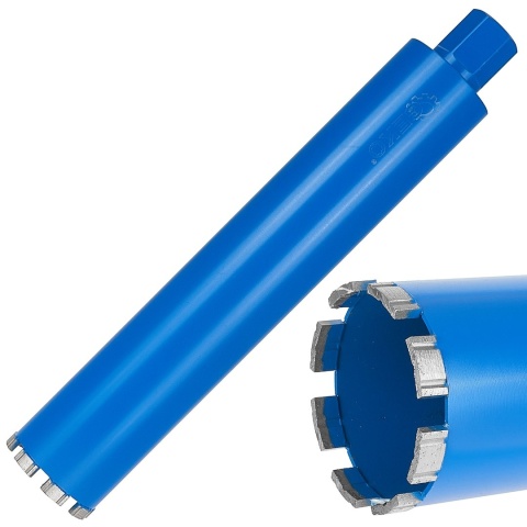 Wiertło diamentowe koronowe do wiertnicy na sucho i mokro 82x10x450mm 8T 1.1/4" (10)